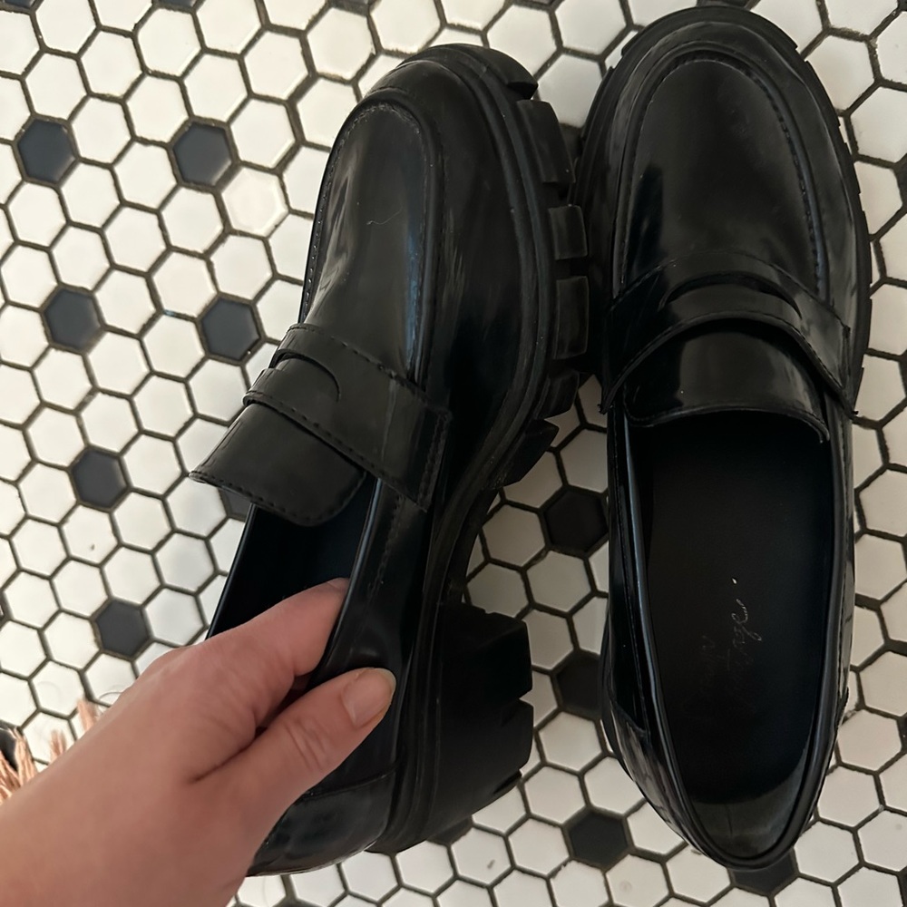 Platform loafers